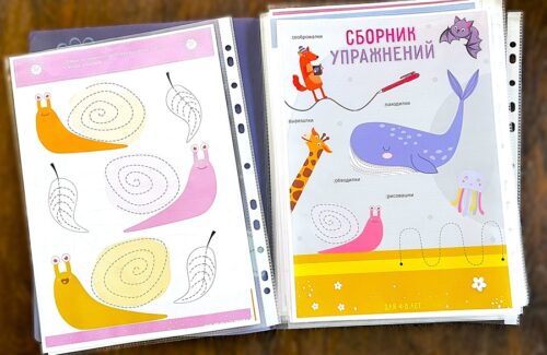 тетрадь развивающая для детей 4-8 лет для тренировки руки к письму, нейроупражнения для развития, подготовка к школе